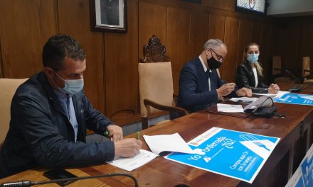 Ayuntamiento de Ponferrada y Cámara de Comercio suscriben un convenio de ayuda Comercio y Hostelería