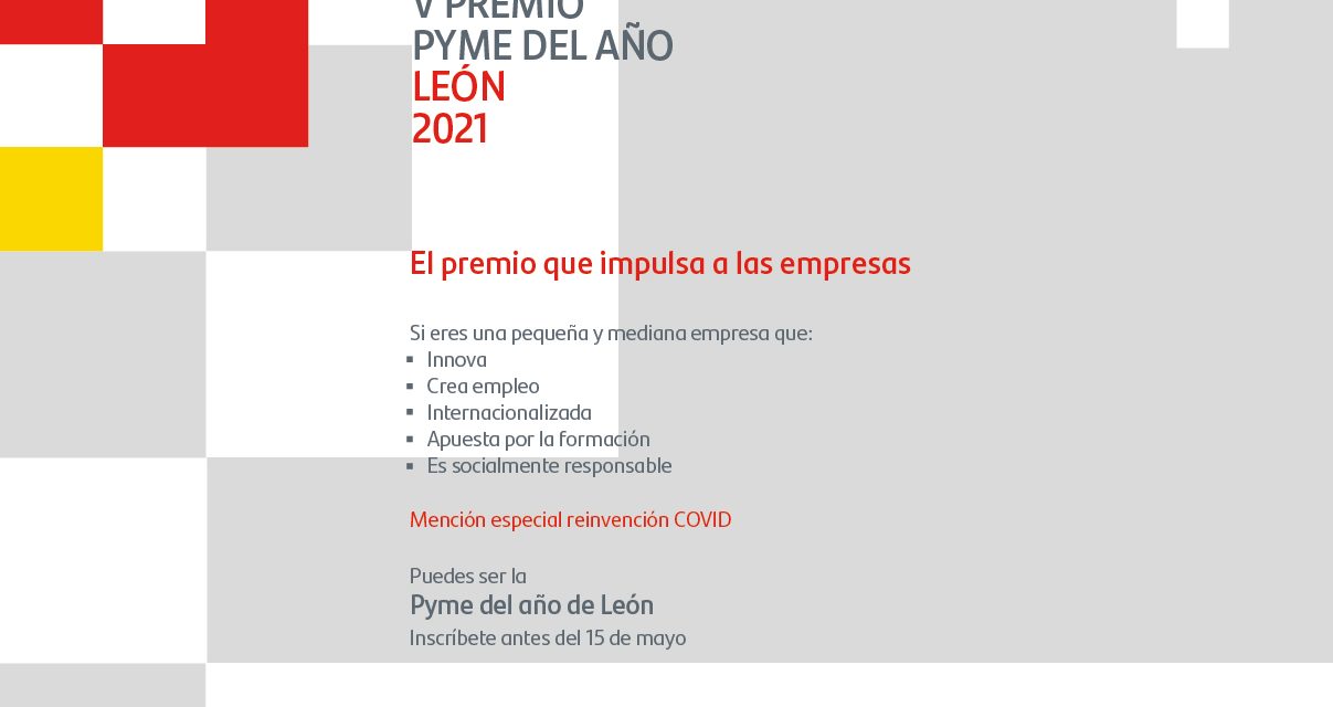 Más de 300 empresas de Castilla y León optan al Premio Pyme del Año de Banco Santander y Cámara de España