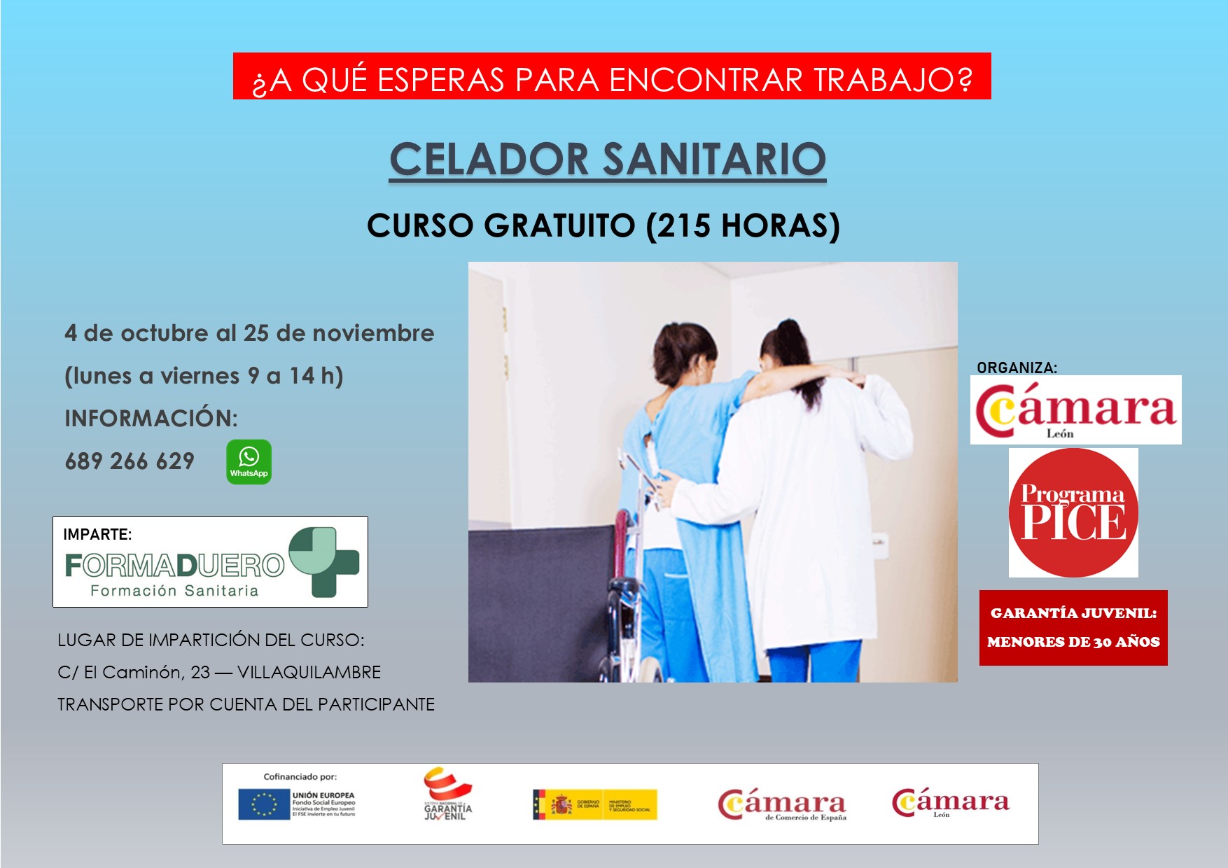 CARTEL CURSO CELADOR