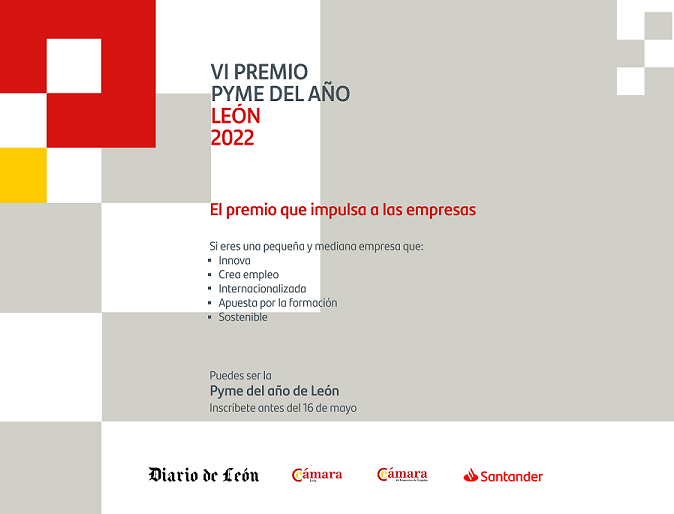 Banco Santander y Cámara amplían el plazo para inscribirse en el Premio Pyme del Año 2022