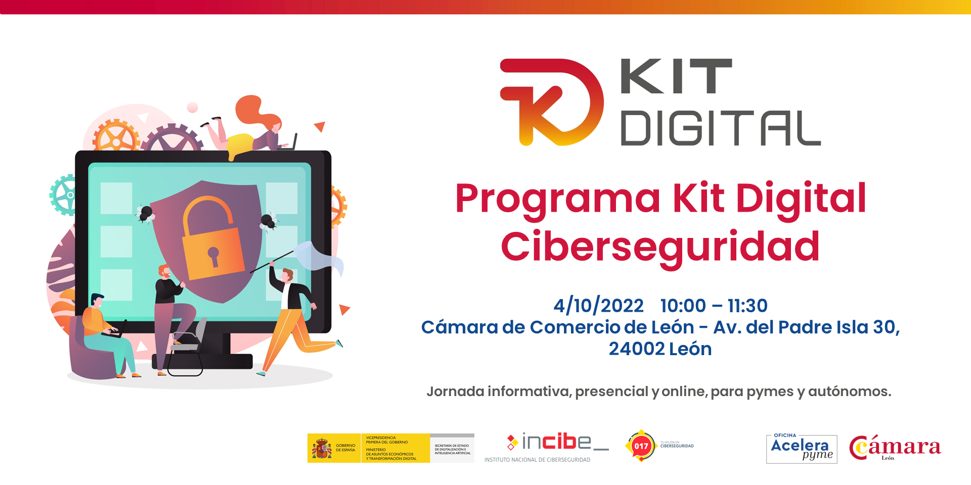 Cartel Kit Digital Ciberseguridad