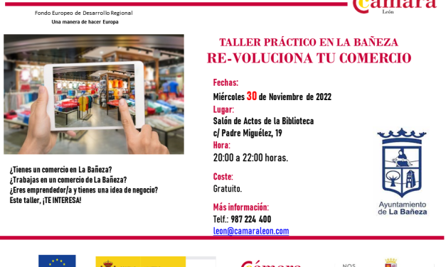 RE-VOLUCIONA TU COMERCIO – LA BAÑEZA