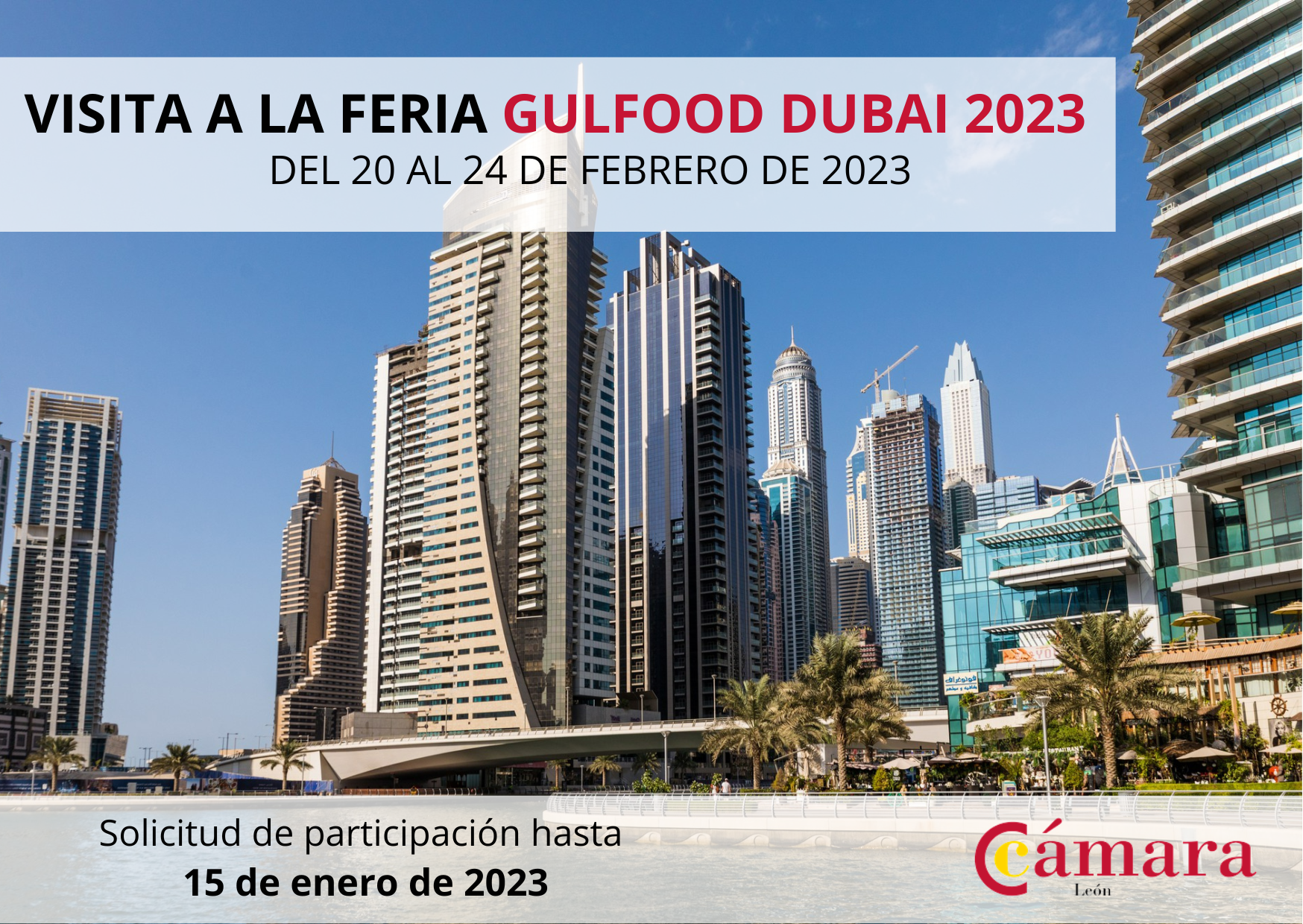 VISITA A LA FERIA GULFOOD DUBAI 2023