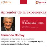 La Cámara de Comercio de León se suma a la campaña ‘Aprender de la Experiencia’ junto con 65YMÁS