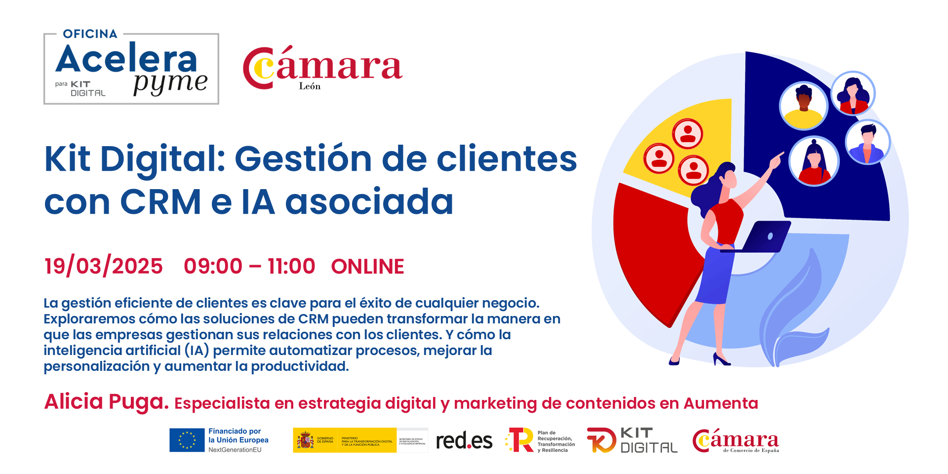 Cartel KD Gestion clientes CRM IA asoc