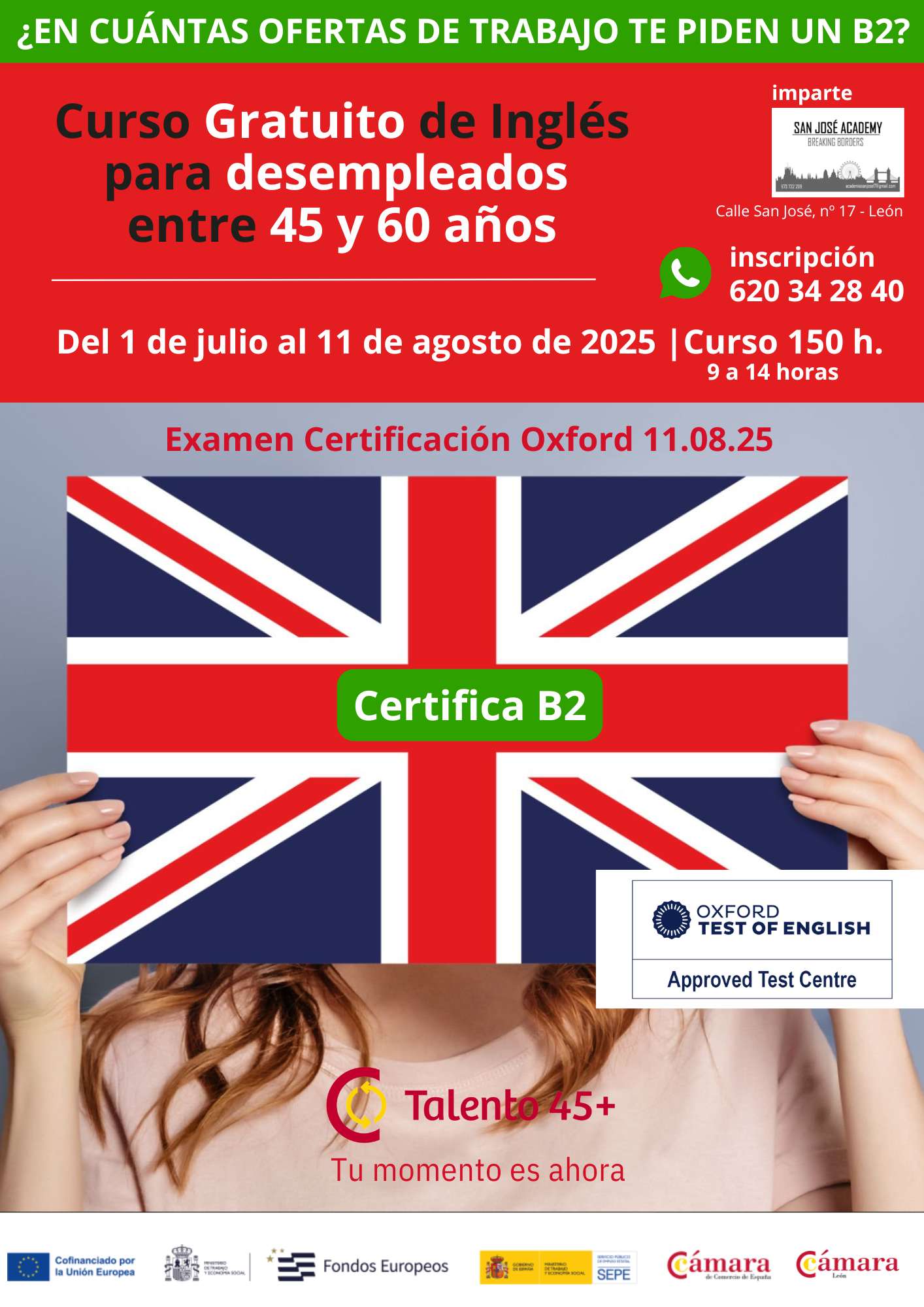 Inglés 45B2 julio 2025