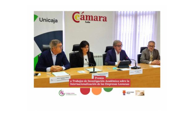Fallo de los Premios a Trabajos de Investigación Académica sobre Internacionalización de las Empresas Leonesas