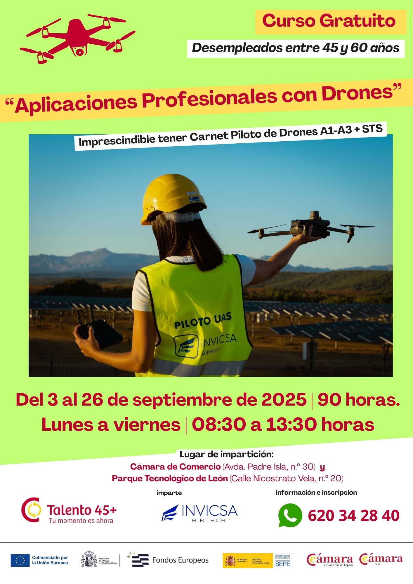 Aplicaciones Profesionales con Drones talento45