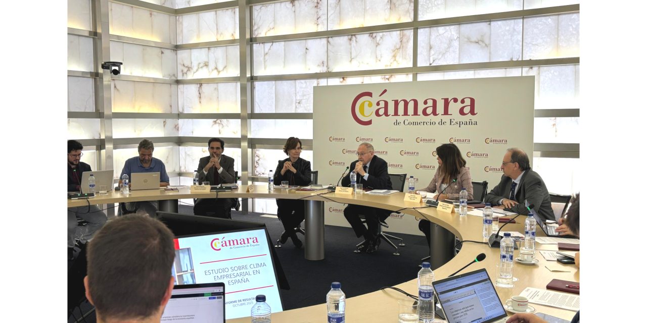 presentación del estudio sobre Clima Empresarial