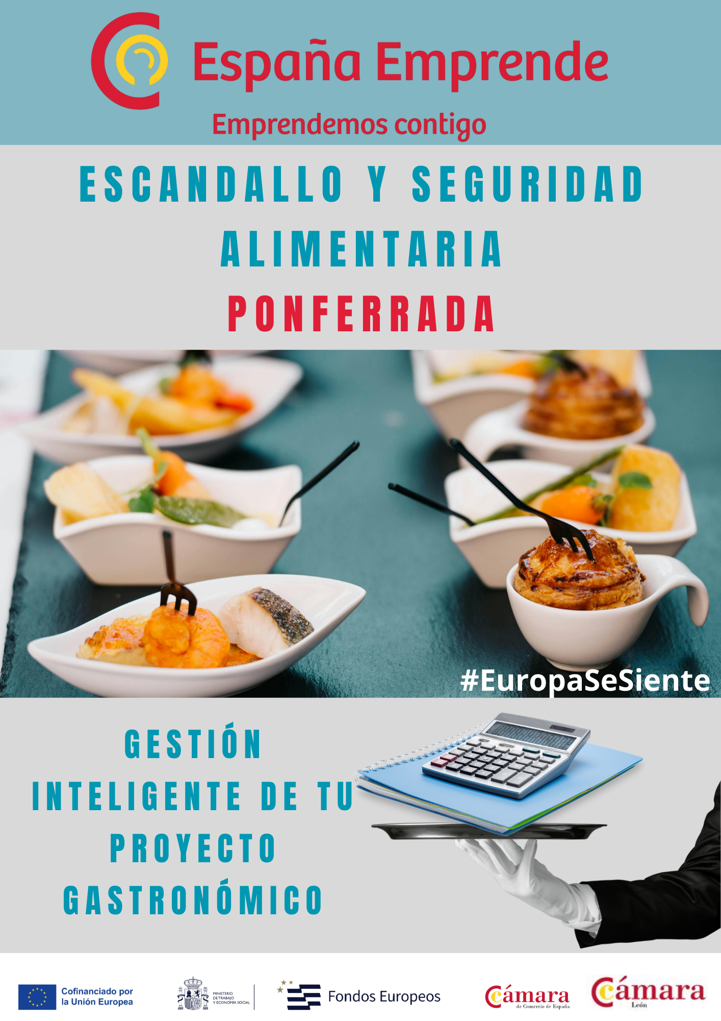 CARTEL WEB PONFERRADA ESCANDALLO Y SEGURIDAD ALIMENTARIA 2026