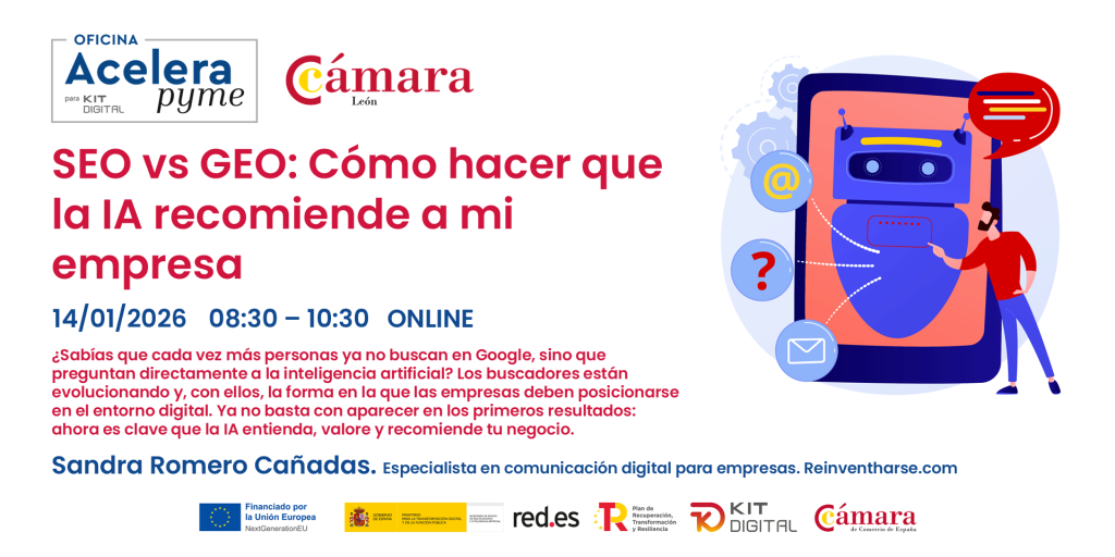 Cartel SEO vs GEO IA recomende a empresa