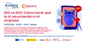 Cartel SEO vs GEO IA recomende a empresa